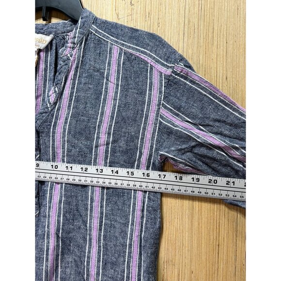 Laundry By Shelly Segal - Women's Casual Blouse - Grey - Small - Picture 4 of 16